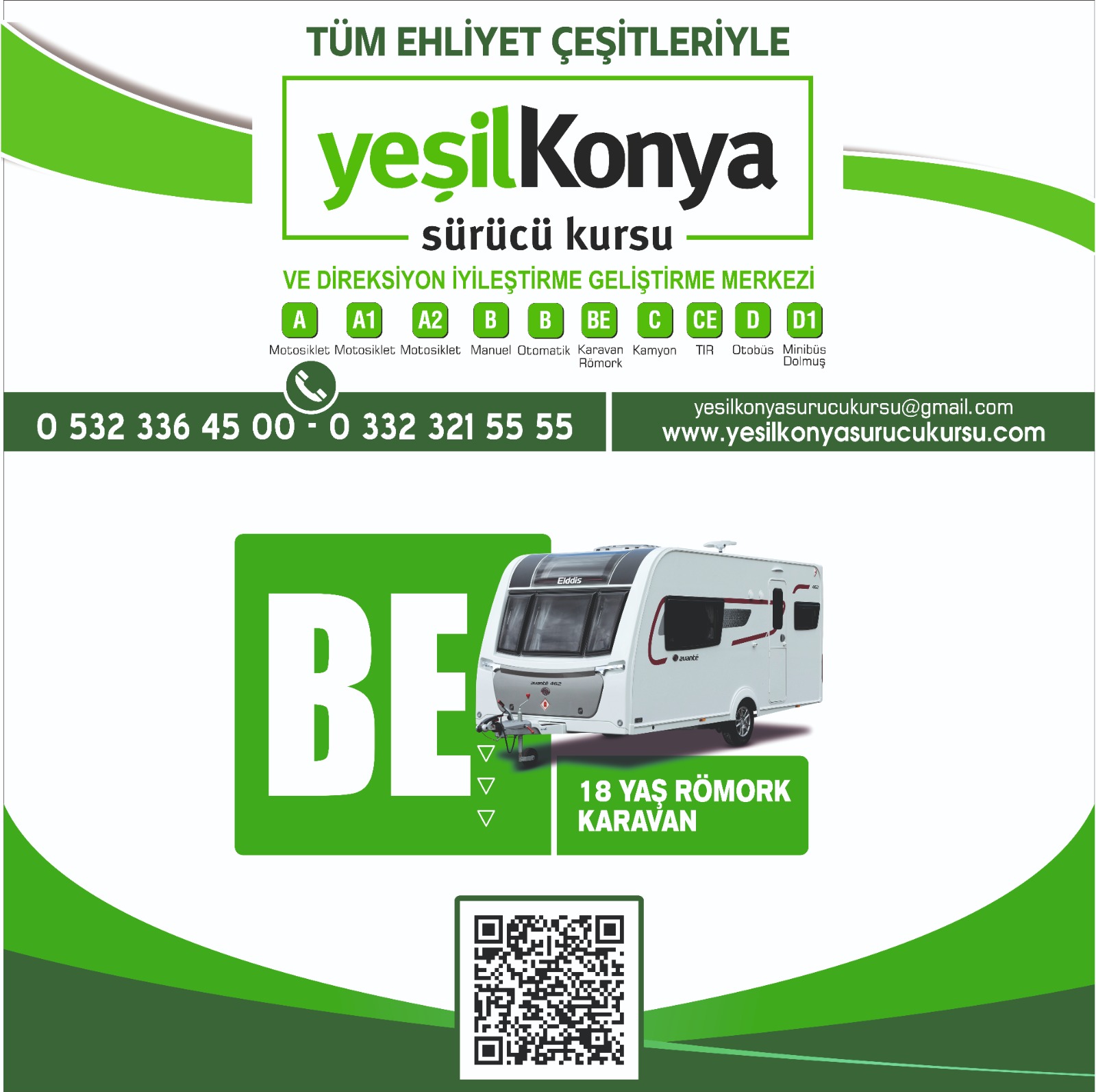BE Sınıfı Ehliyet