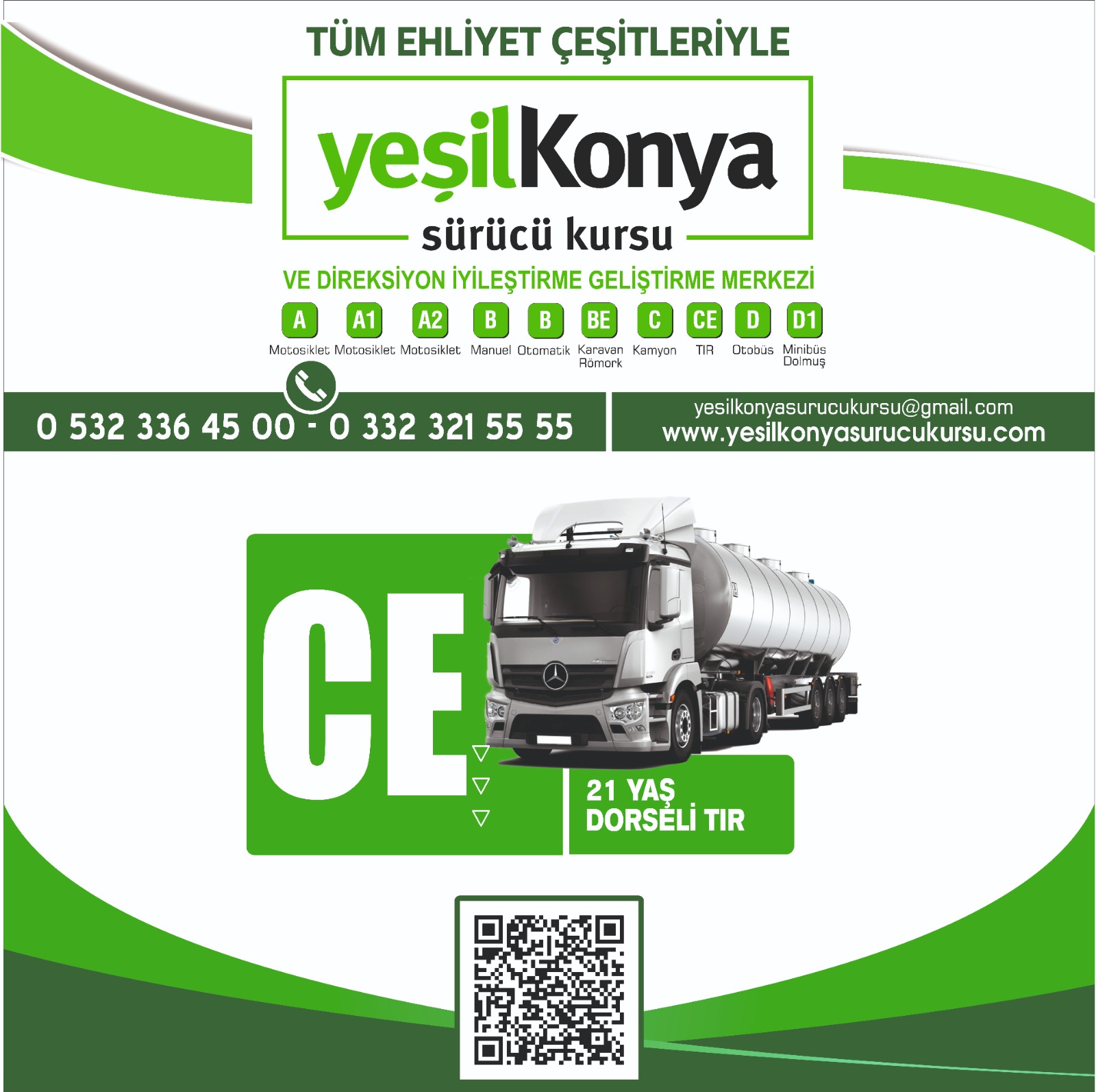 CE Sınıfı Ehliyet